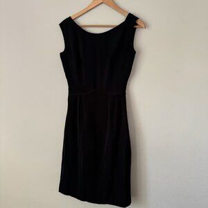 SIMPLE RETRO Vintage Womens Black Tank Top Dress Size 6